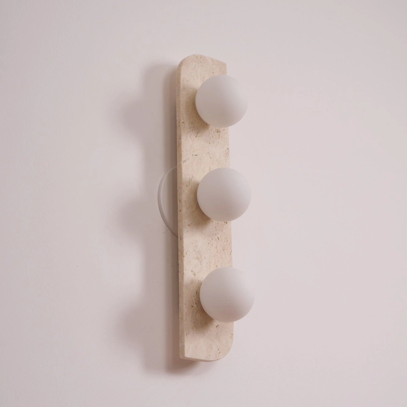 Elysian Travertine Wall Light