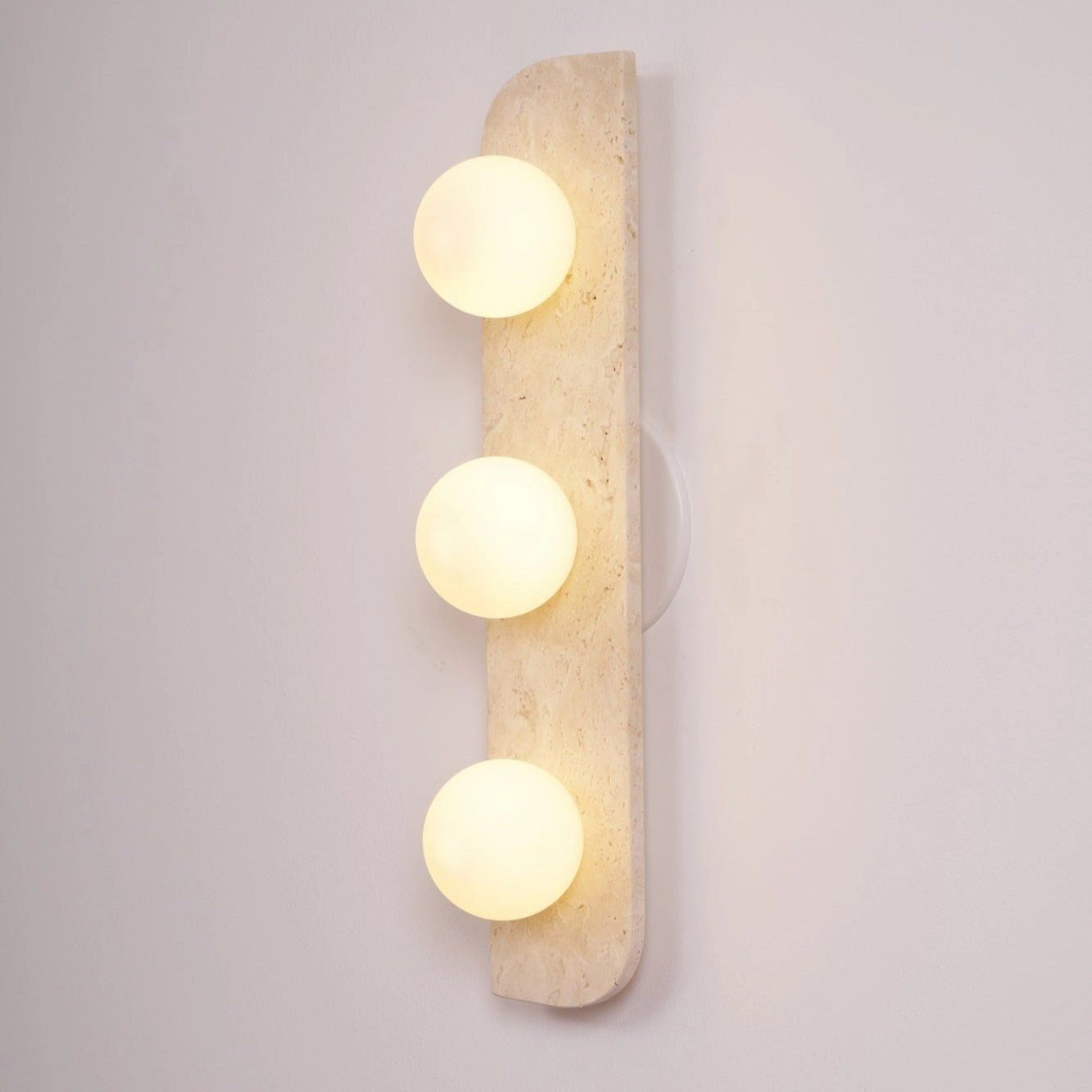 Elysian Travertine Wall Light