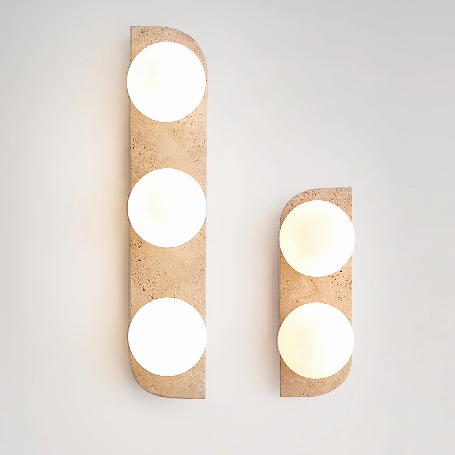 Elysian Travertine Wall Light