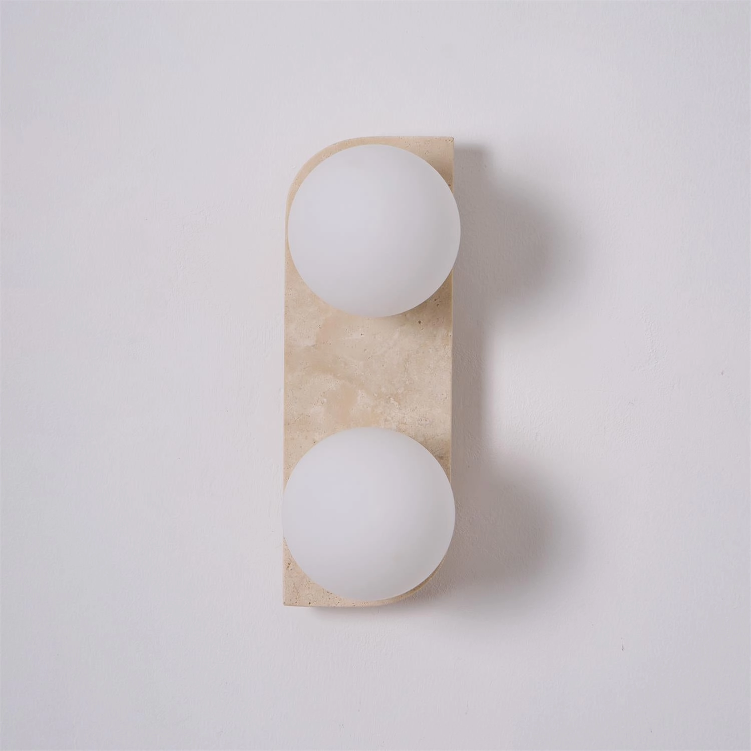 Elysian Travertine Wall Light