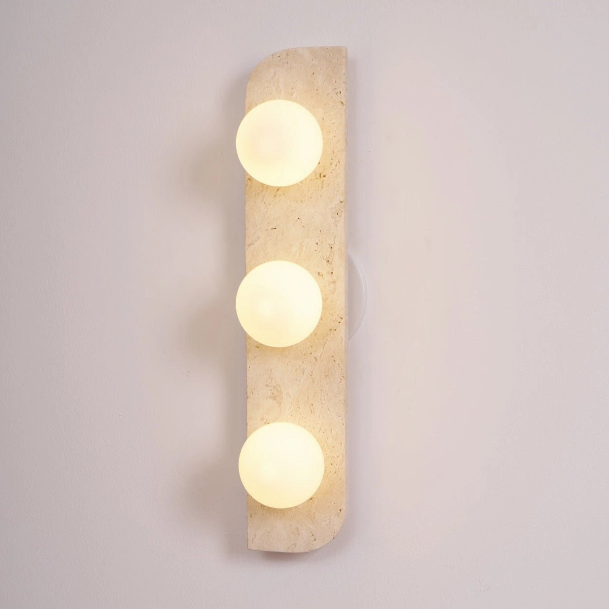Elysian Travertine Wall Light