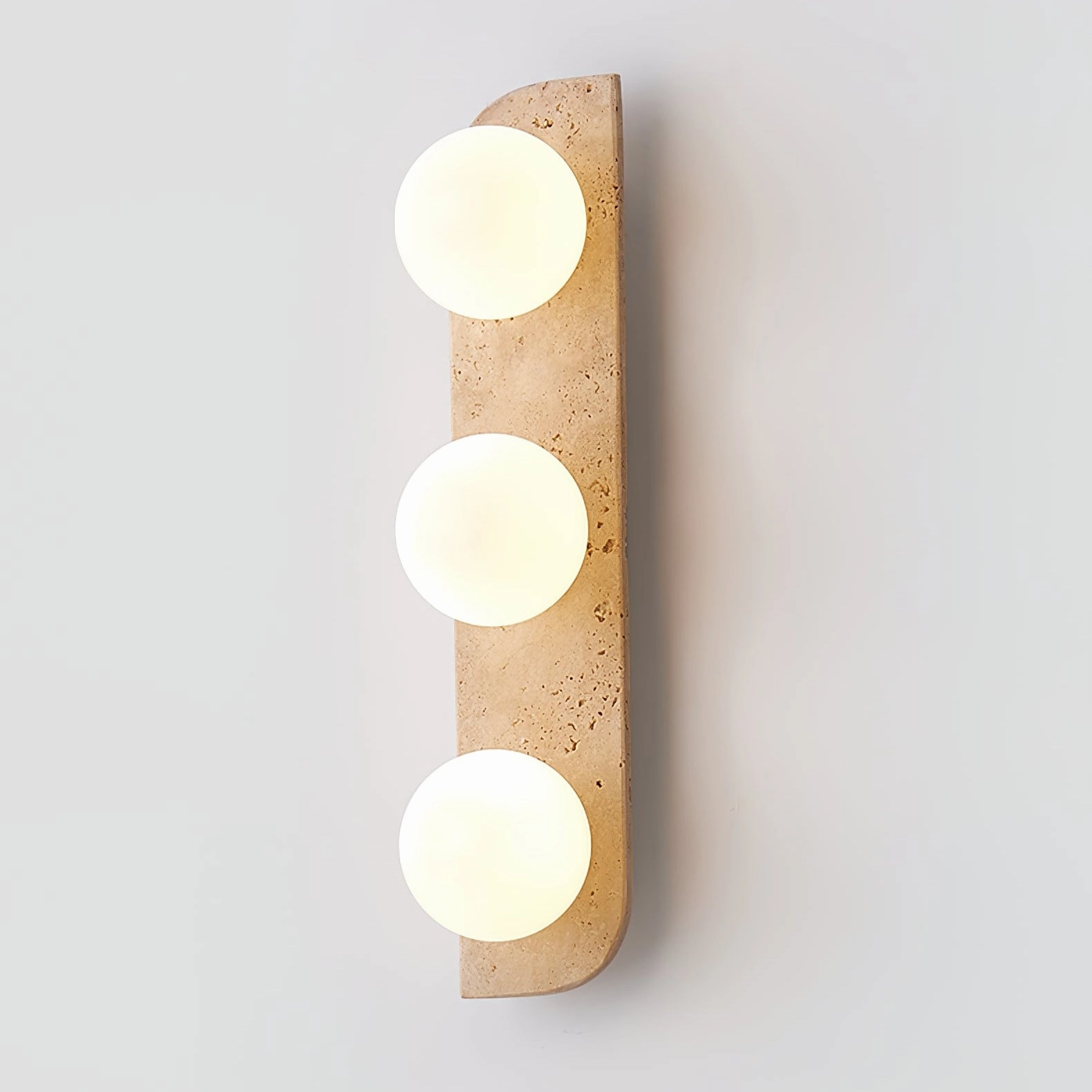 Elysian Travertine Wall Light