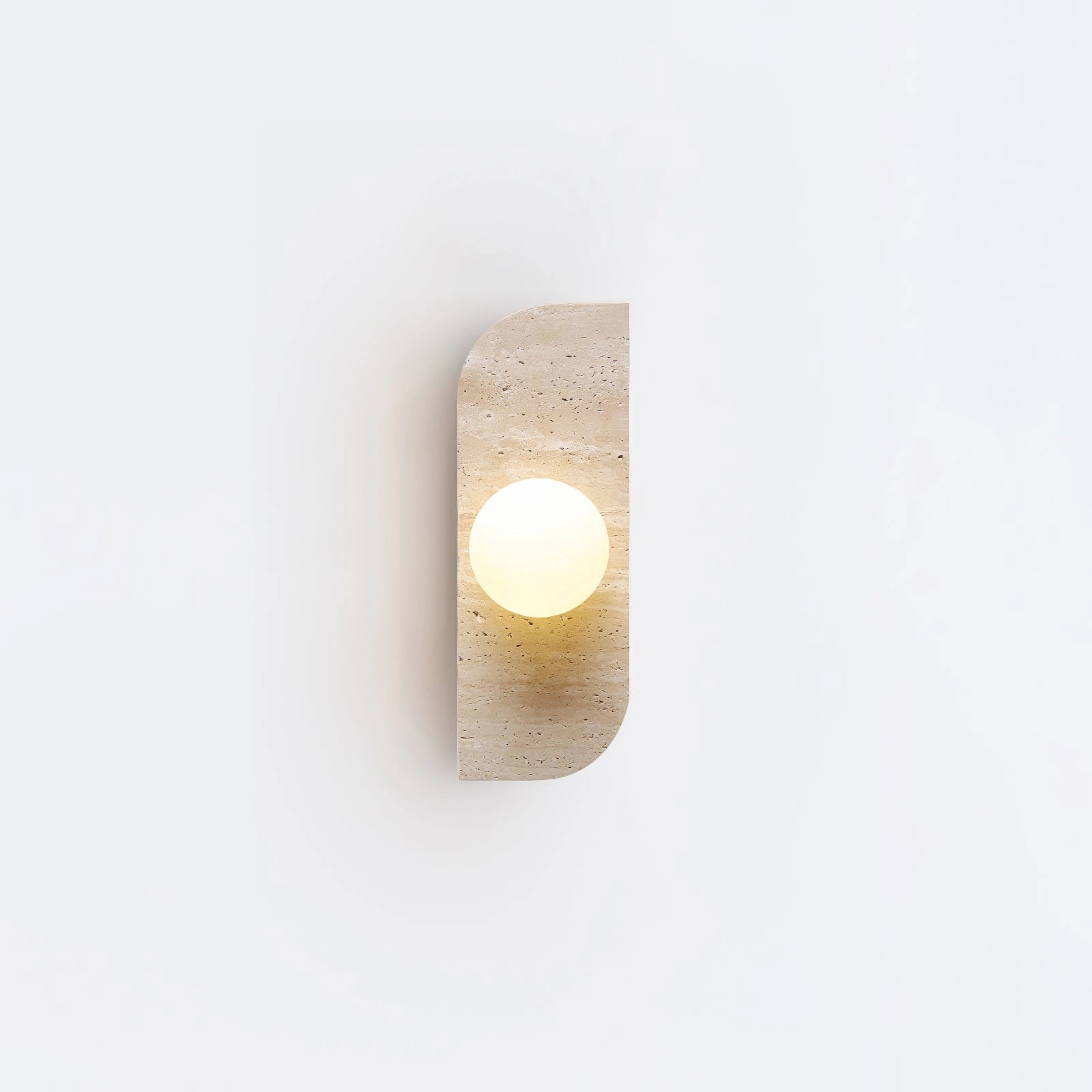 Elysian Travertine Wall Light