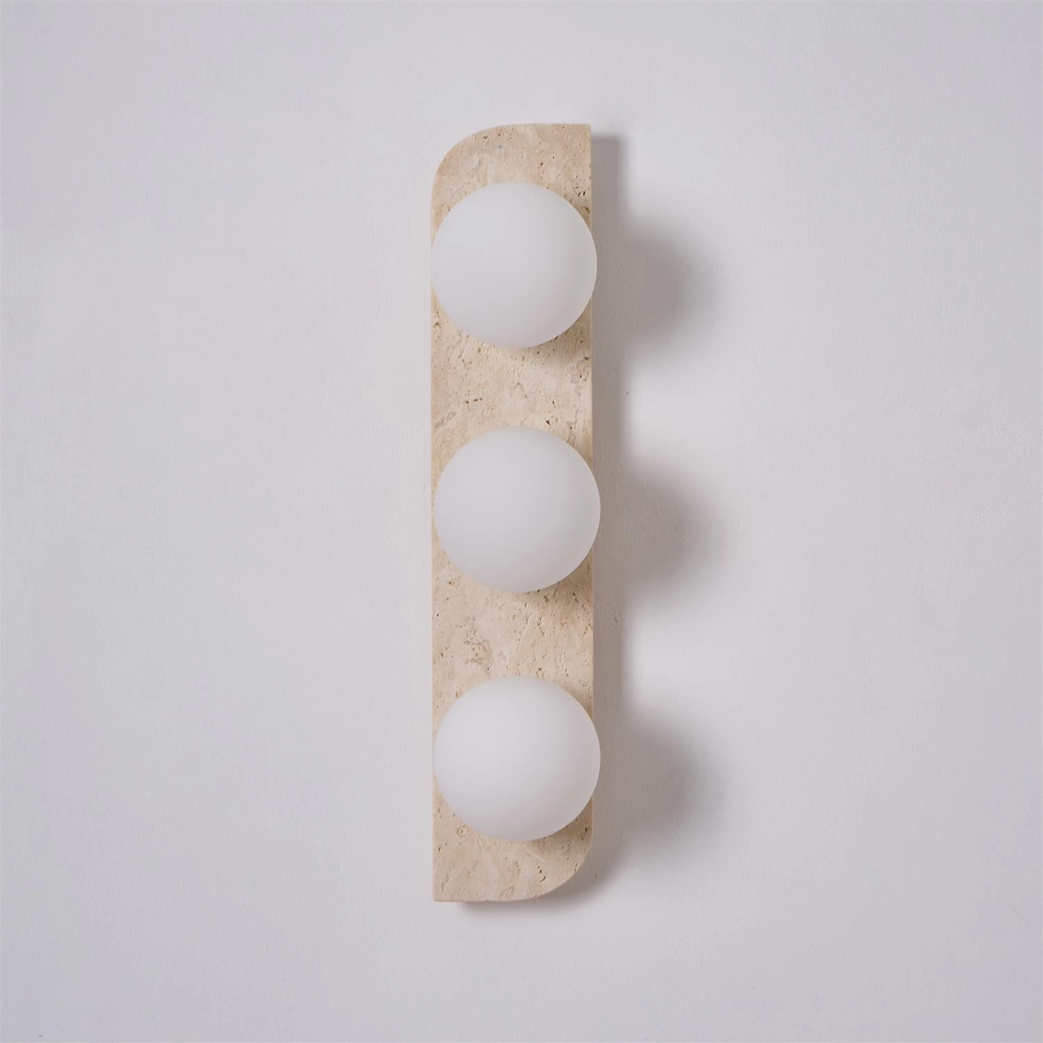 Elysian Travertine Wall Light