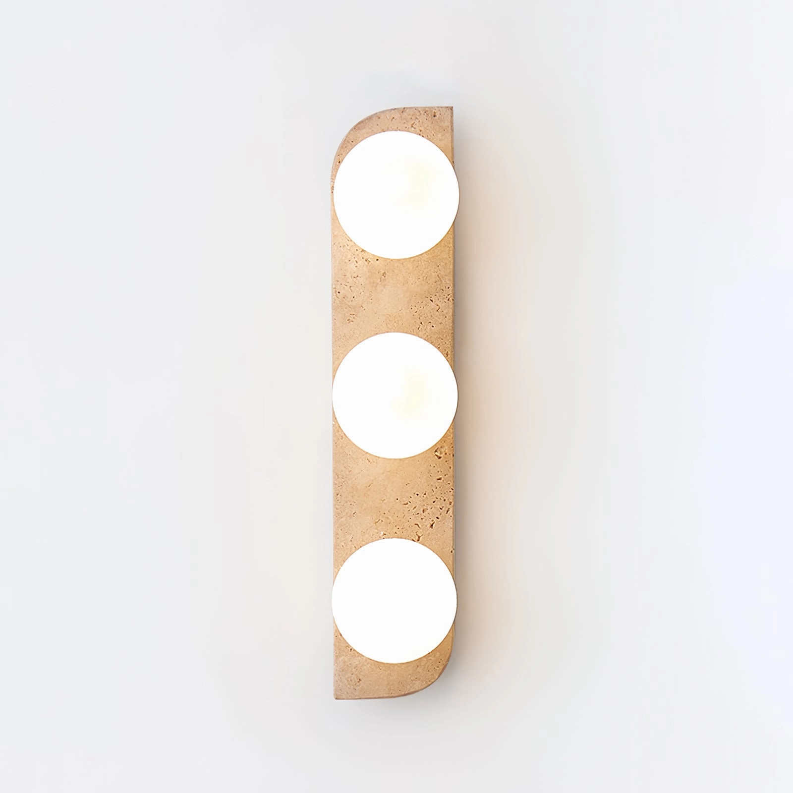 Elysian Travertine Wall Light