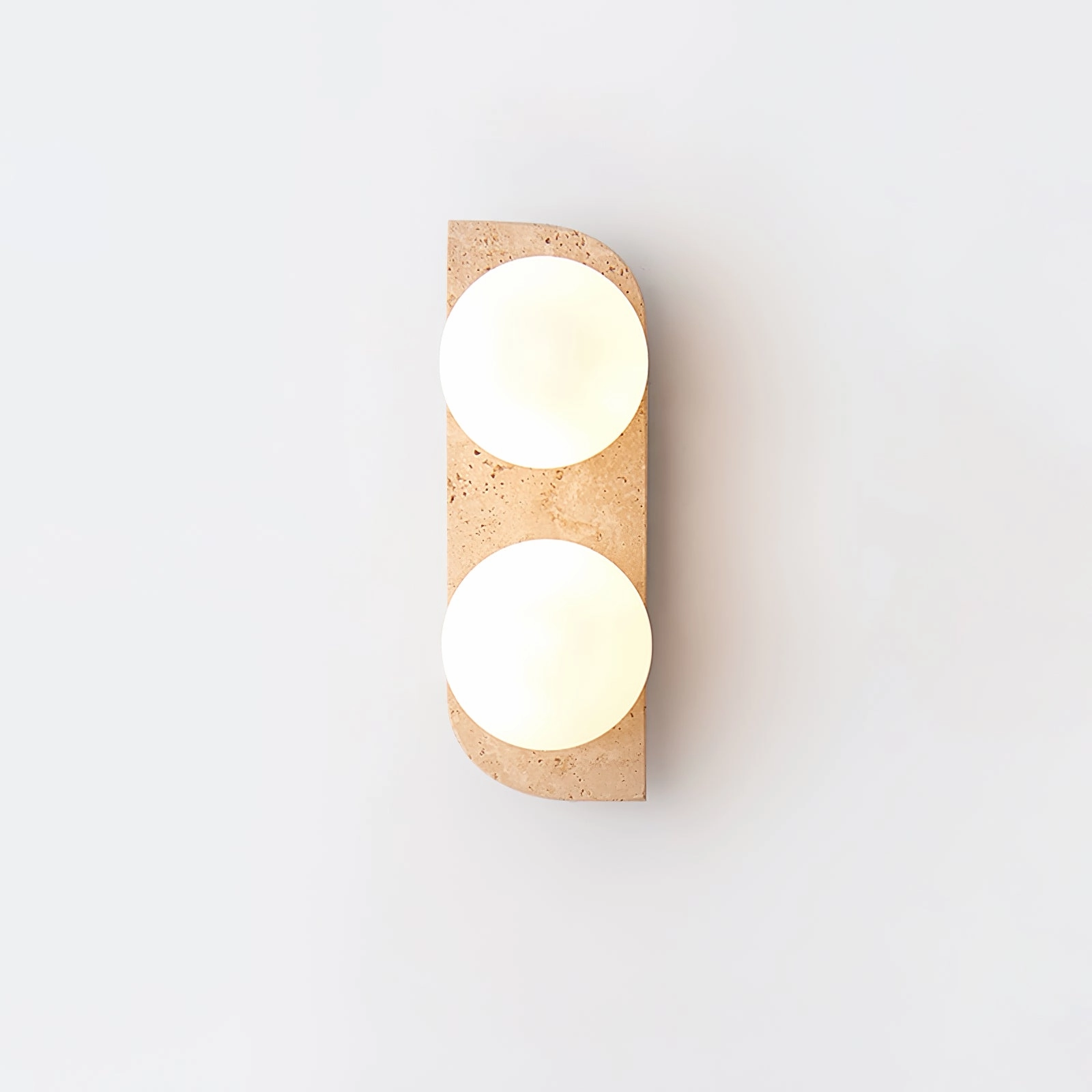 Elysian Travertine Wall Light