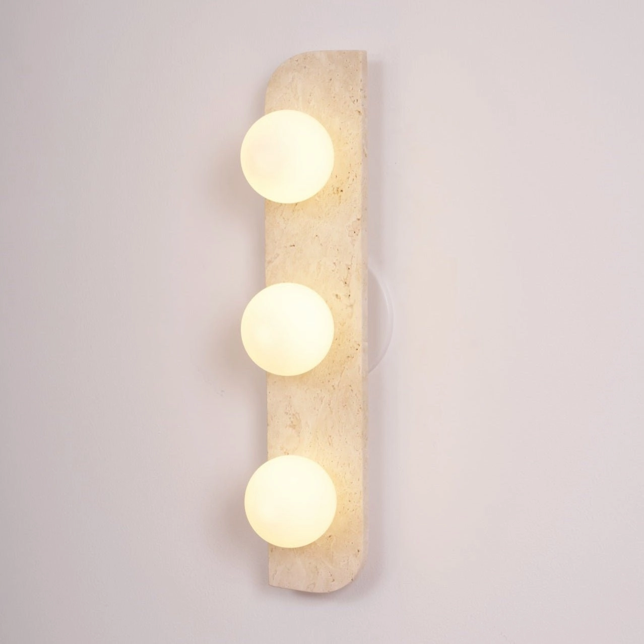 Elysian Travertine Wall Light