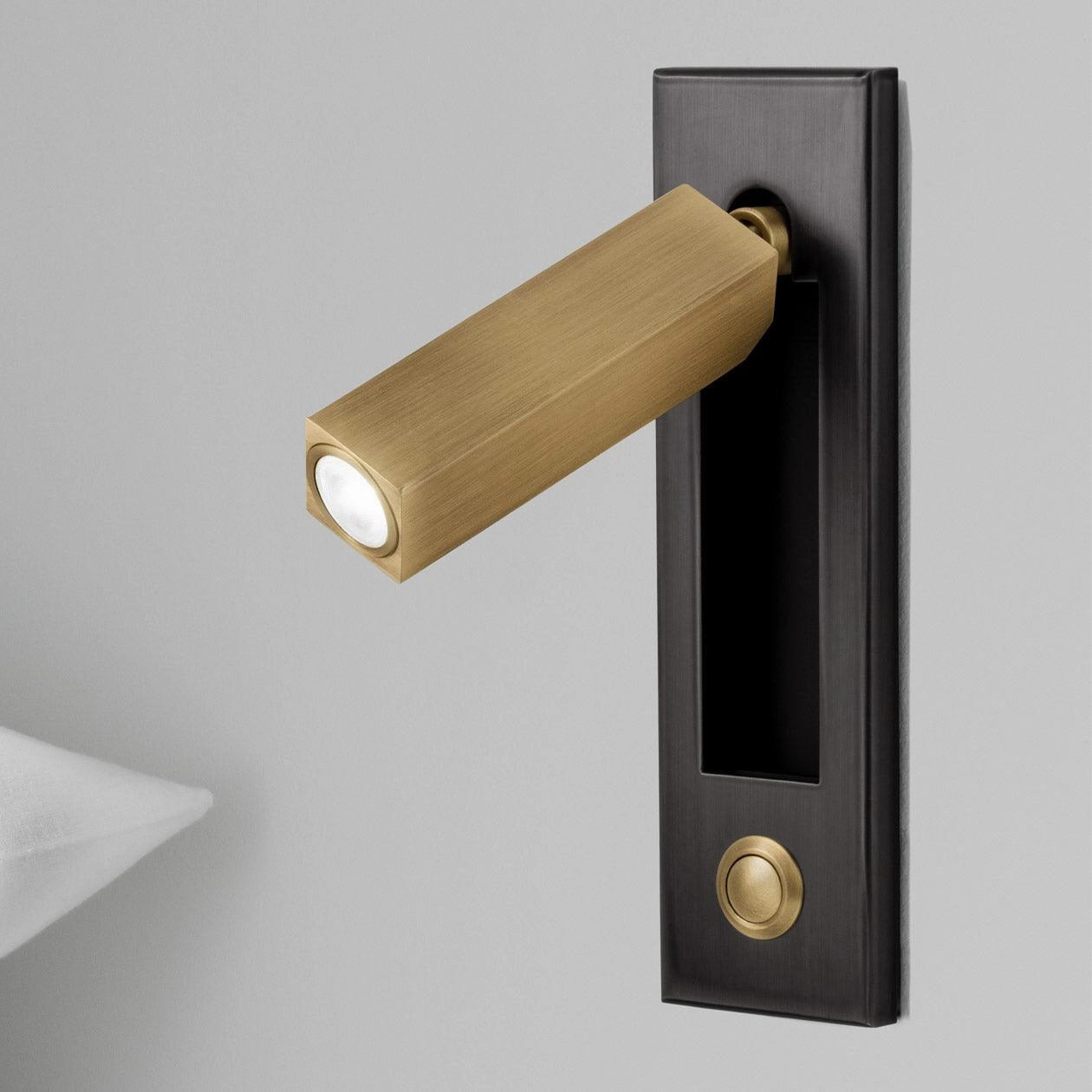 Embedded Bedside Sconce