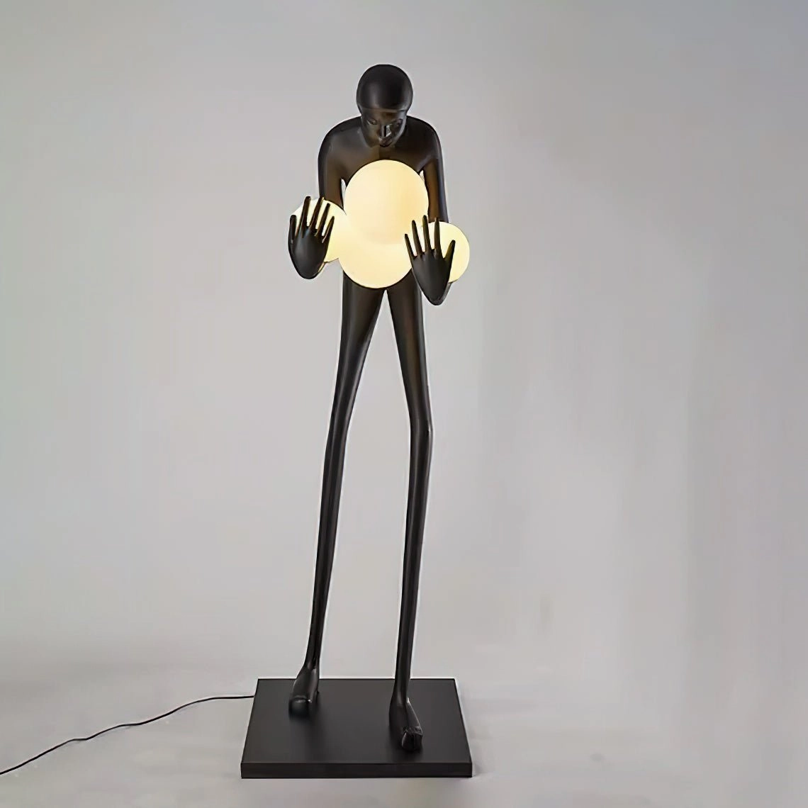 Embrace of Light Sculpture Floor Lamp