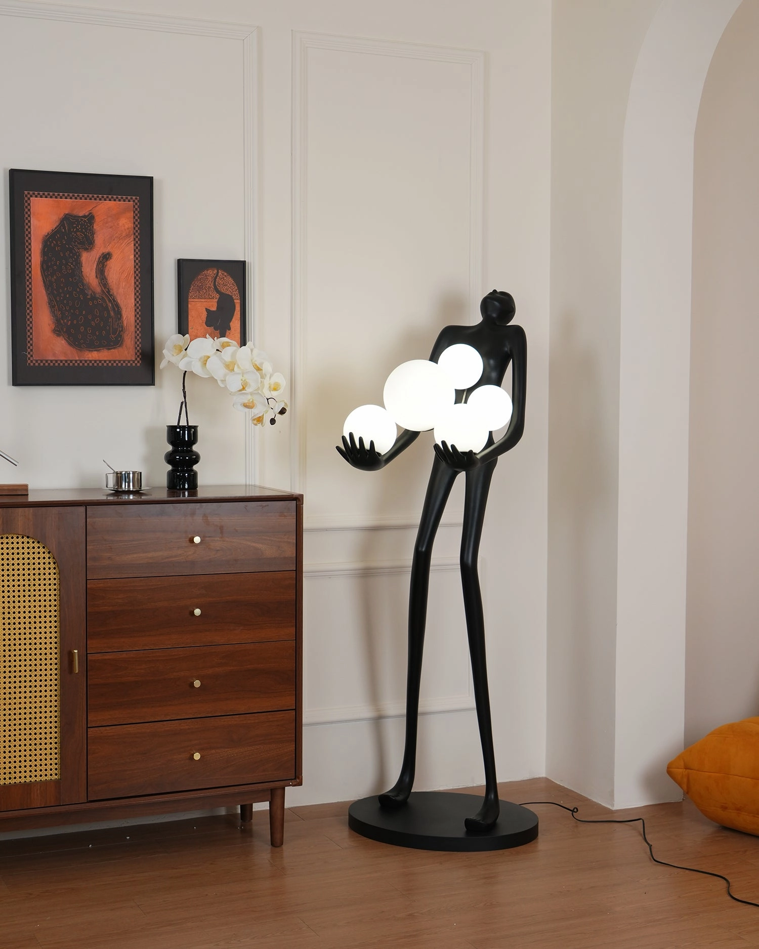 Embrace Sculpture Floor Lamp