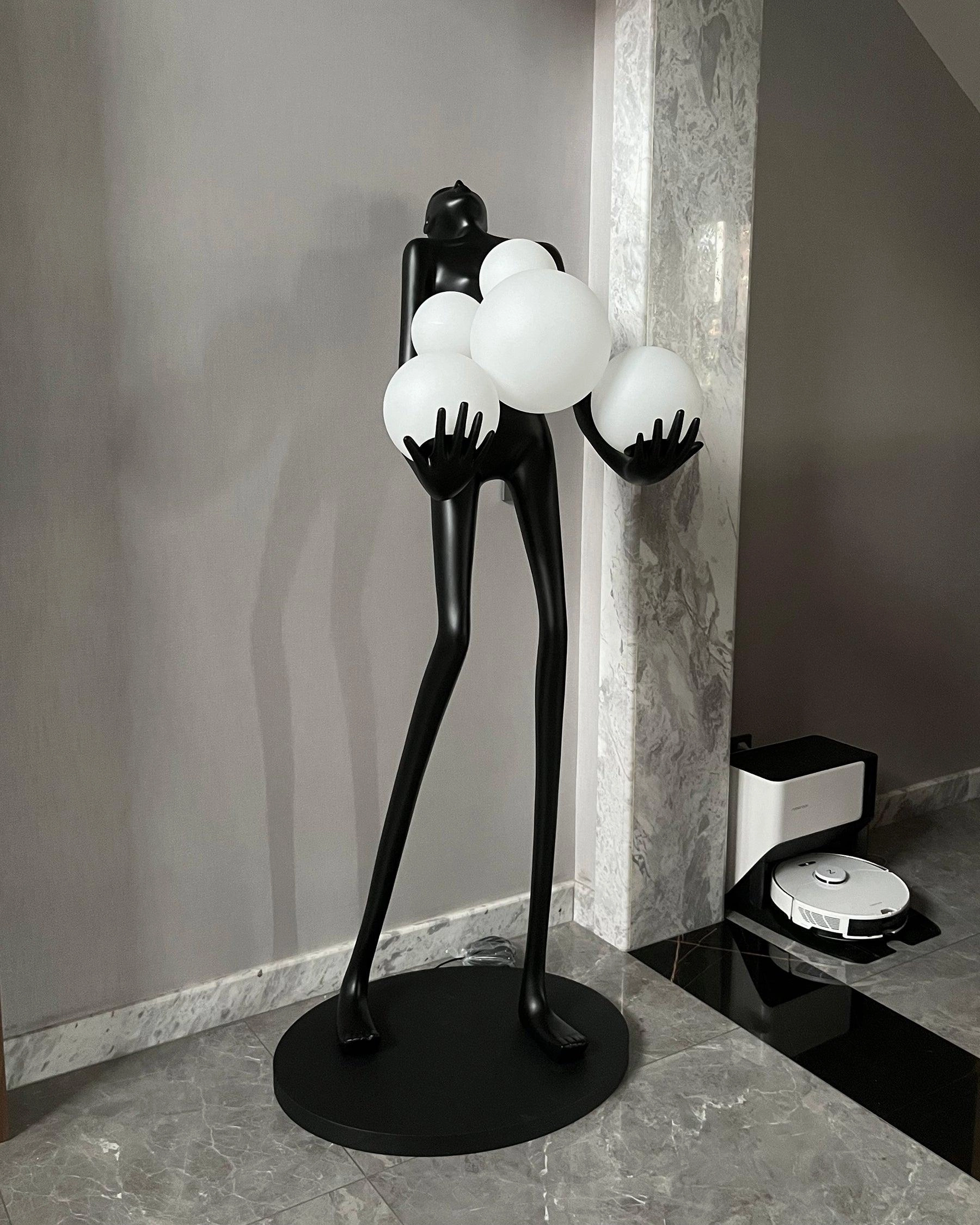 Embrace Sculpture Floor Lamp