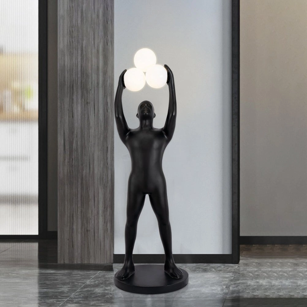 Enlightened Figure Sculptor Floor Lamp