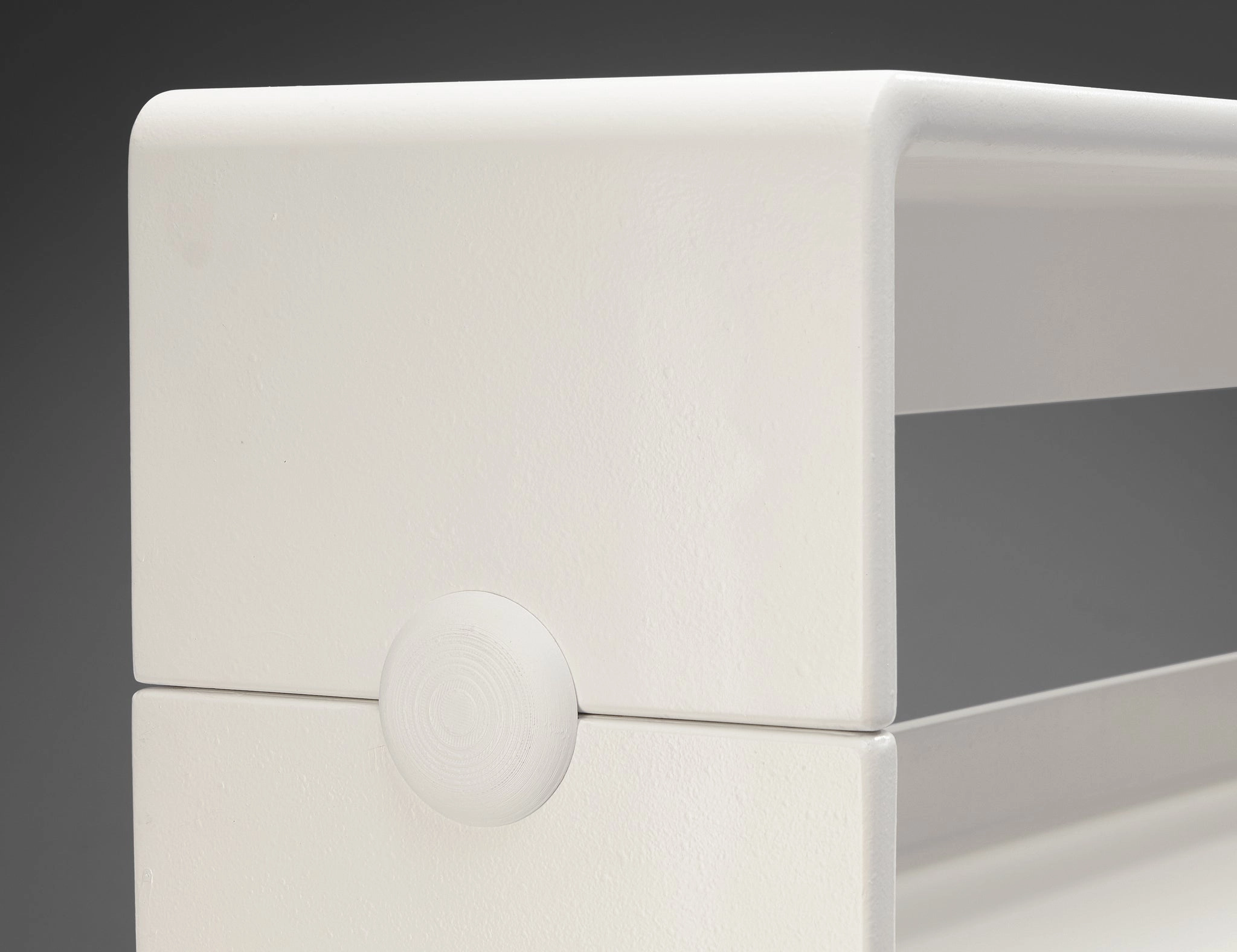 Ernest H. Igl for Wilhelm Werndl Cabinet in White Polyurethane