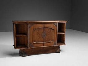 Ernesto Valabrega Cabinet in Oak storage cabinet,organizer,furniture storage