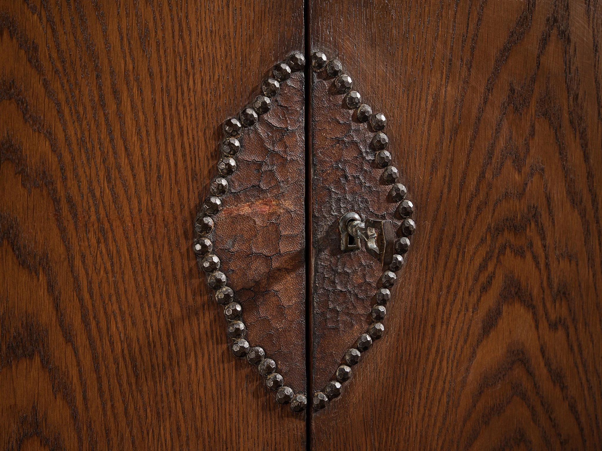 Ernesto Valabrega Cabinet in Oak