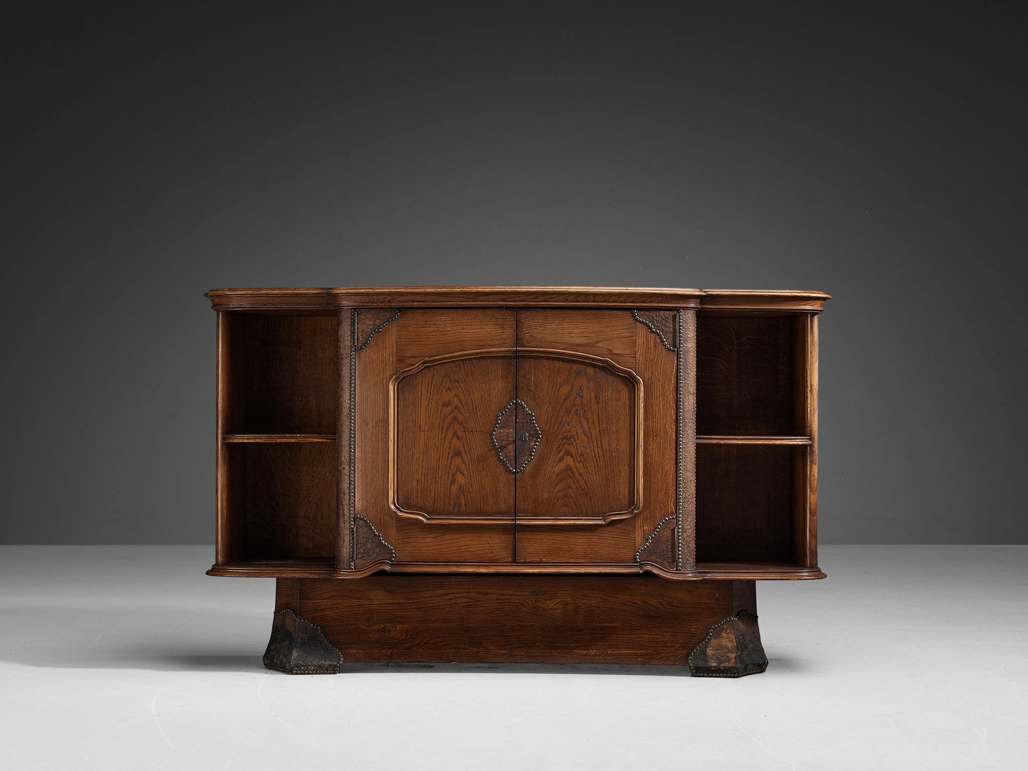 Ernesto Valabrega Cabinet in Oak