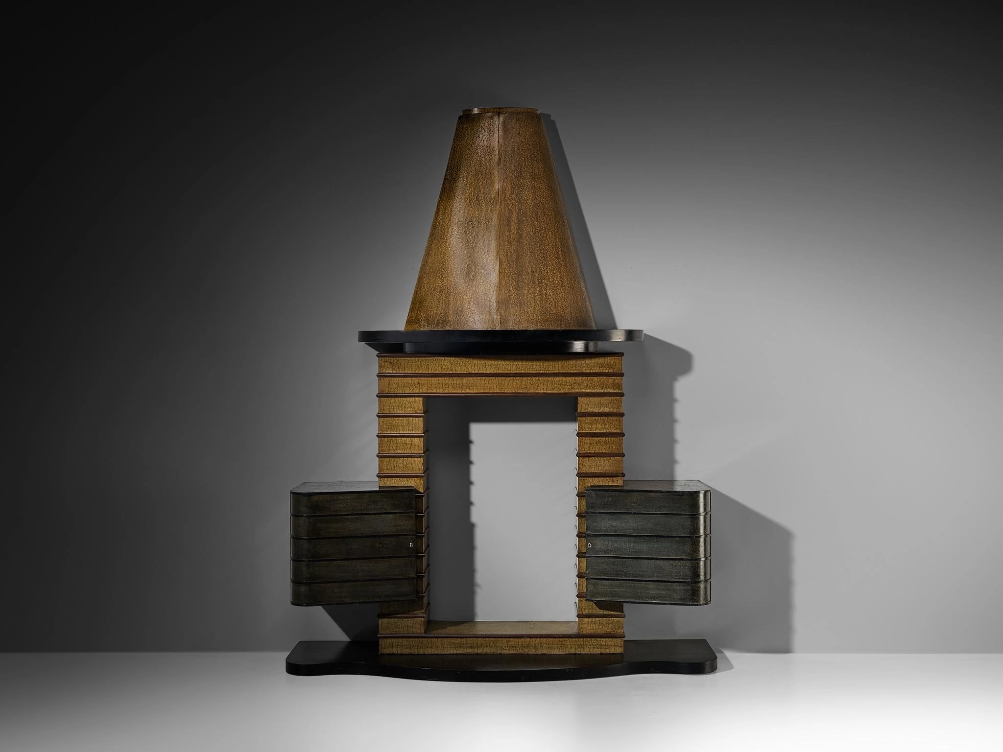 Ernesto Valabrega for Studio Vittorio Valabrega Rare Bar Cabinet