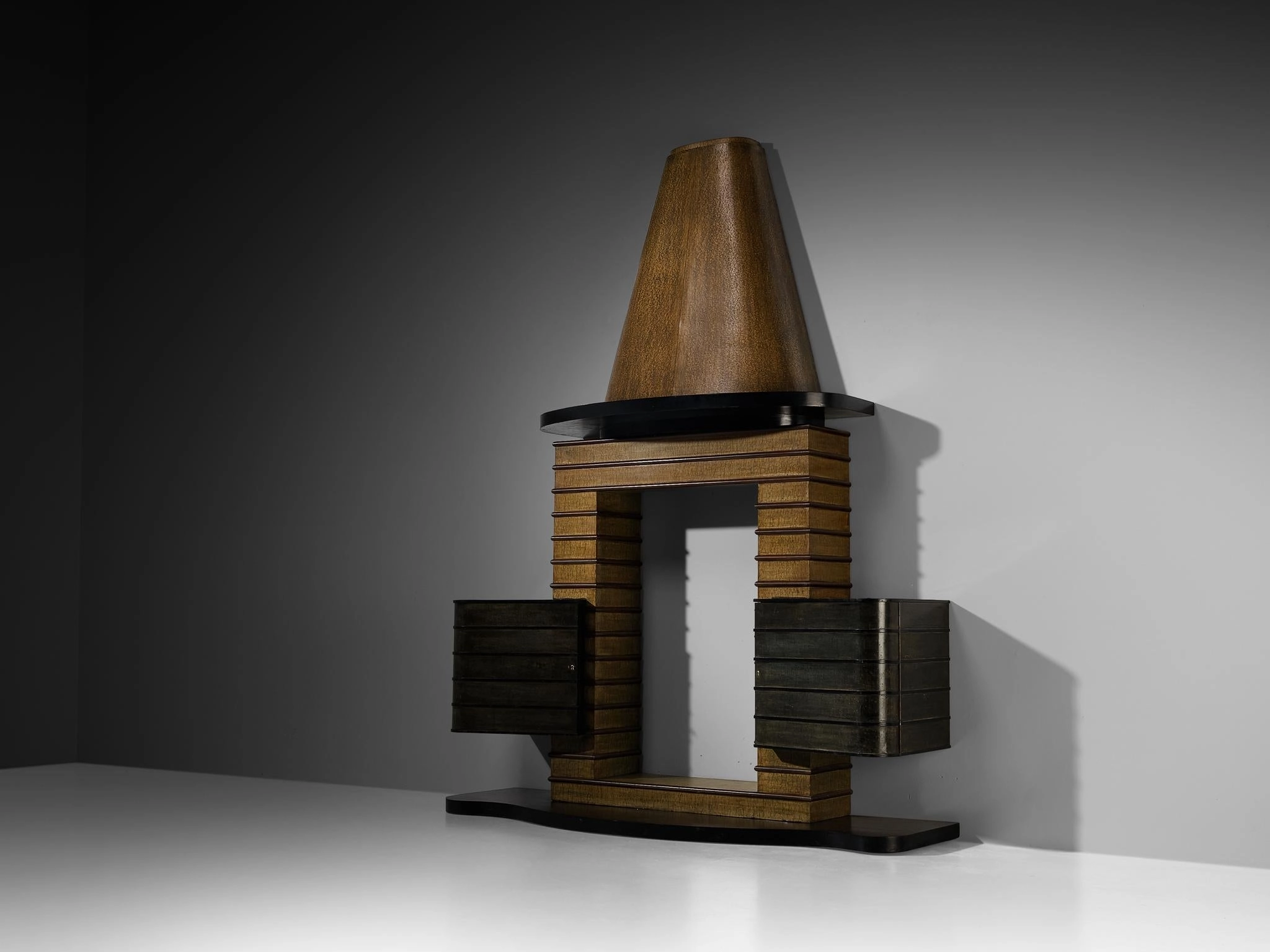 Ernesto Valabrega for Studio Vittorio Valabrega Rare Bar Cabinet