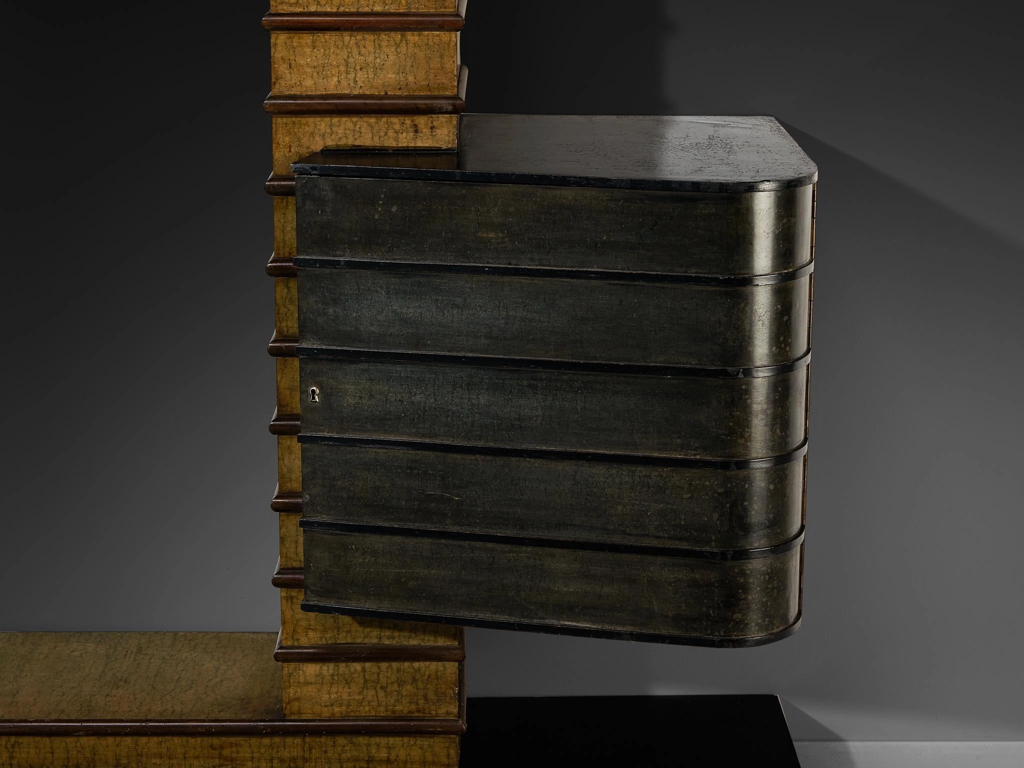 Ernesto Valabrega for Studio Vittorio Valabrega Rare Bar Cabinet