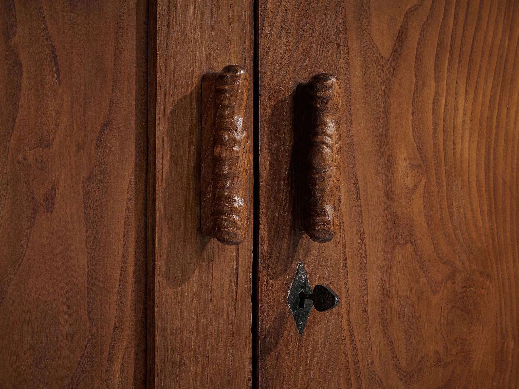 Ernesto Valabrega Large Highboard in Chestnut