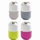 Evideco Two-colored Toothbrush Toothpaste Holder Soft Velvet Touch