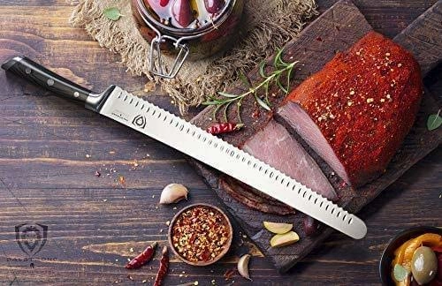 Extra-Long Serrated Slicer 14" | Gladiator Series | NSF Certified | Dalstrong 