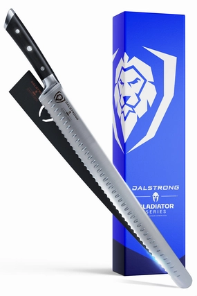 Extra-Long Serrated Slicer 14" | Gladiator Series | NSF Certified | Dalstrong  knife set,kitchen knives,cooking tools