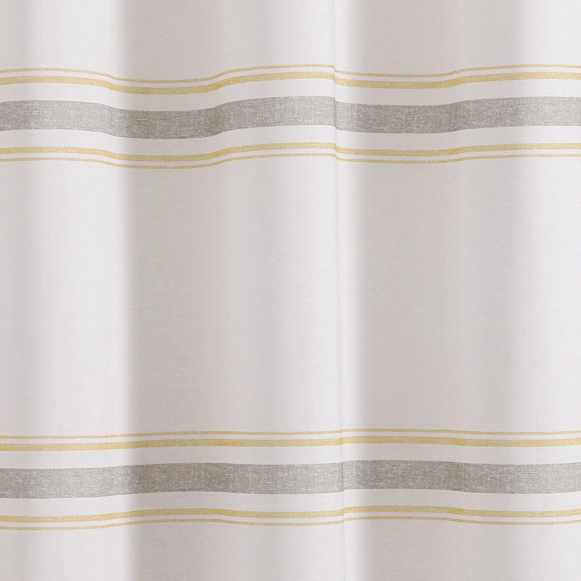 Farmhouse Stripe 100% Cotton Shower Curtain