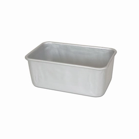 Fat Daddio's BP-5640 Small Loaf Pan, Aluminum, 5 1/2" x 3 1/8" x 2 3/8" baking tools,cake baking,kitchen gadgets