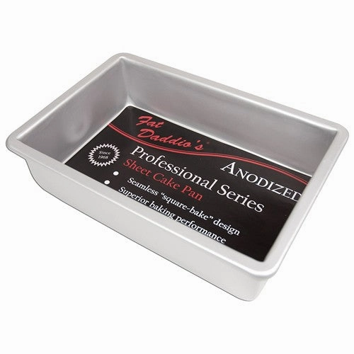 Fat Daddio's POB9132 Cake Pan, 9" x 13", Oblong, Anodized Aluminum baking tools,cake baking,kitchen gadgets