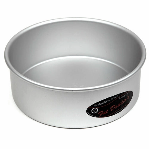 Fat Daddio's PRD-123 Round Cake Pan, 12" x 3"