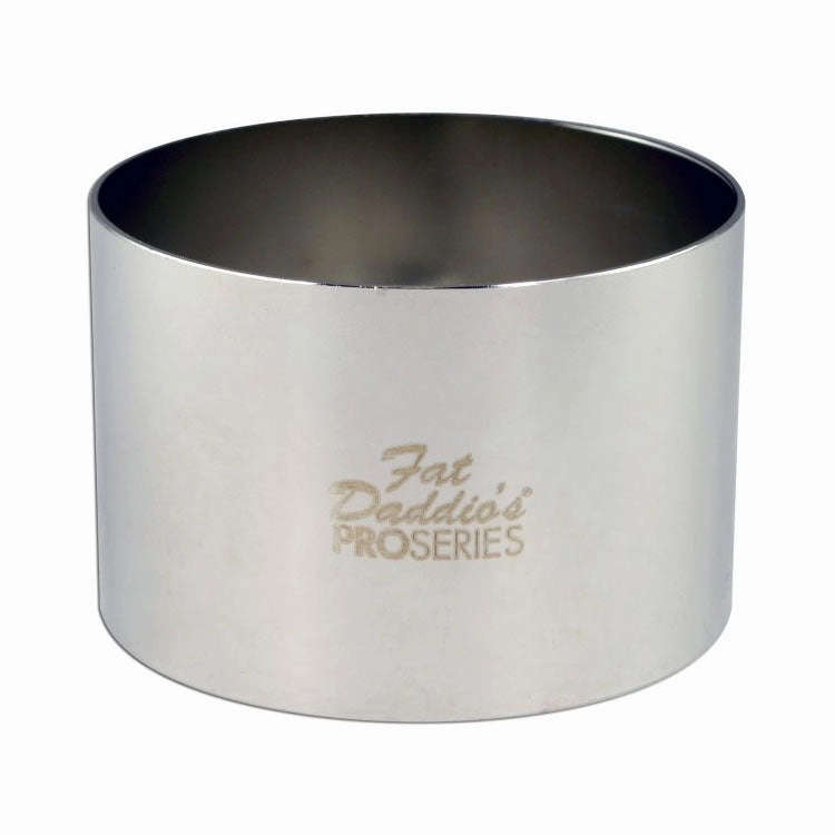 Fat Daddio's SSRD-3020 Round Pastry Baking Ring, 3" x 2" baking tools,cake baking,kitchen gadgets