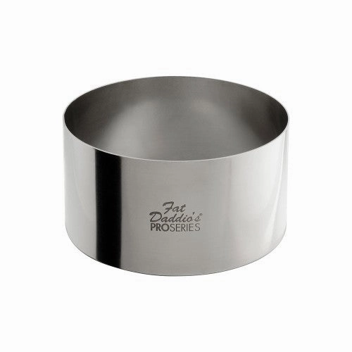 Fat Daddio's SSRD-3030 Baking Ring, 3" Dia. x 3" Height, Stainless Steel baking tools,cake baking,kitchen gadgets