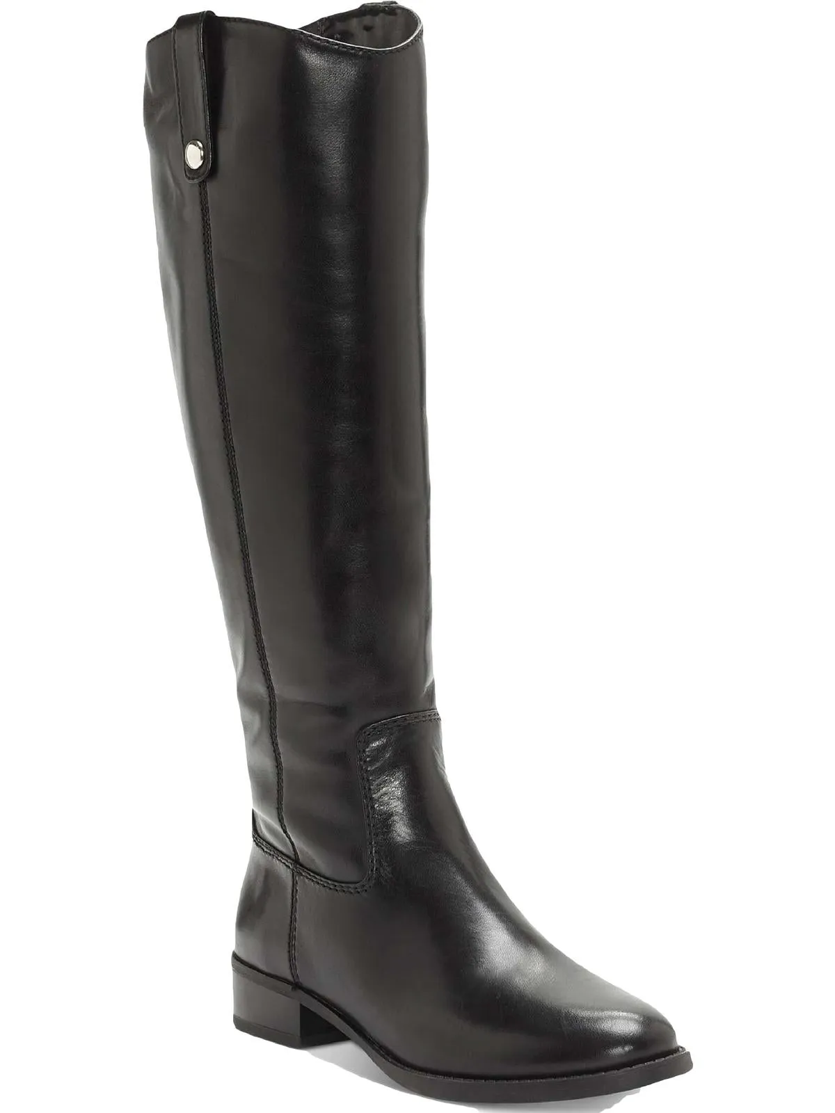 Fawne Womens Leather Knee-High Riding Boots ecco Shoes