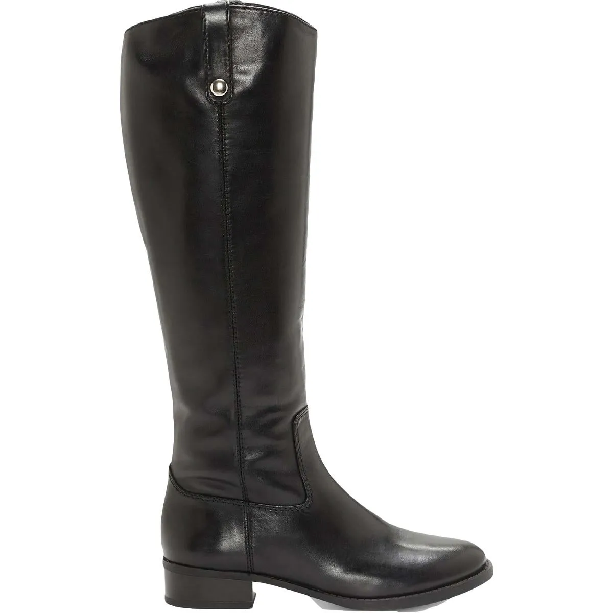 Fawne Womens Leather Knee-High Riding Boots ecco Shoes