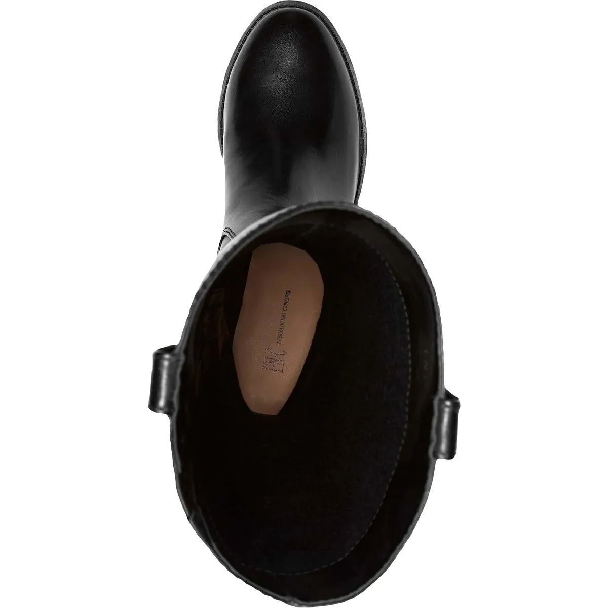 Fawne Womens Leather Knee-High Riding Boots ecco Shoes