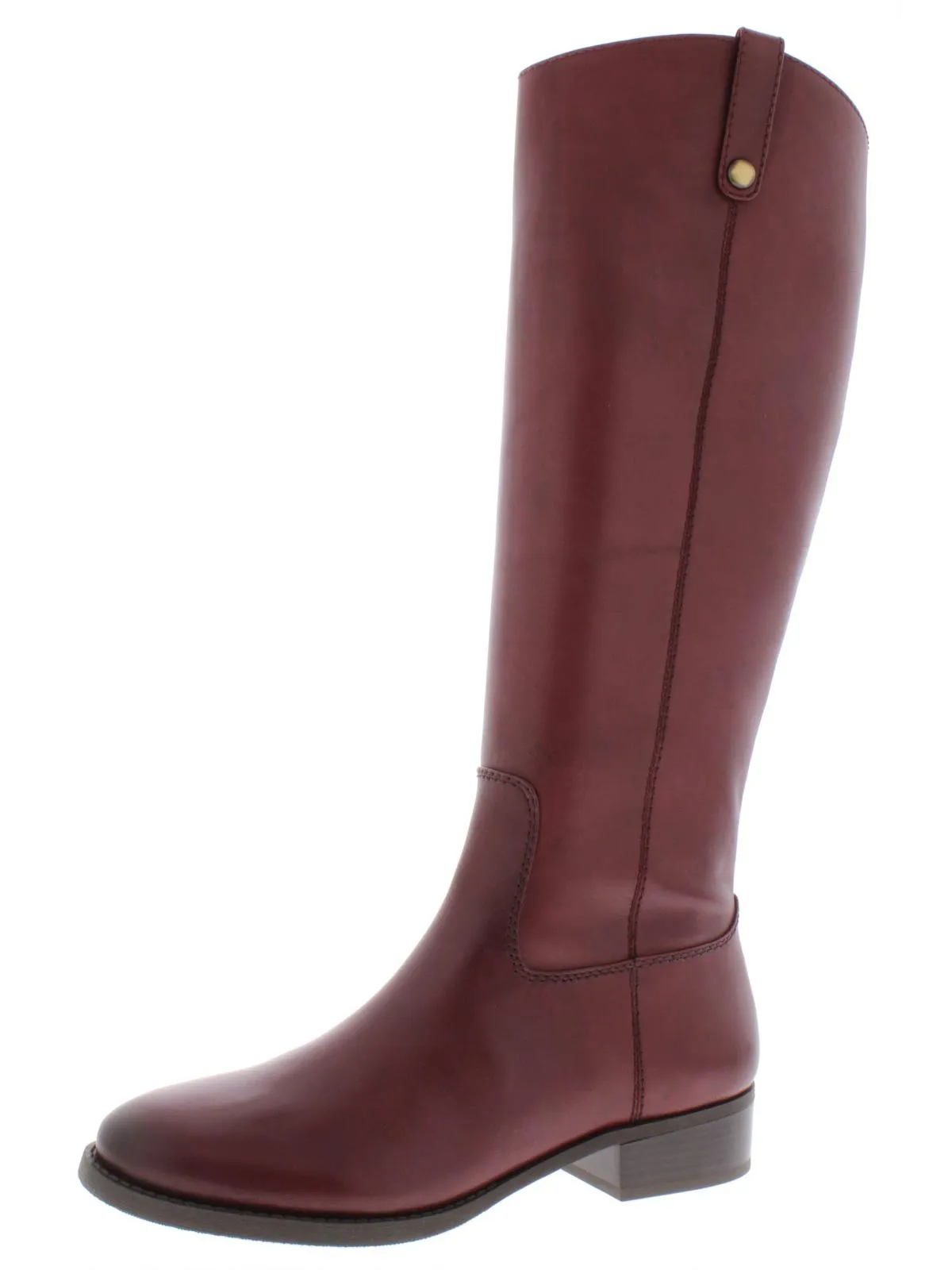 Fawne Womens Leather Knee-High Riding Boots ecco Shoes