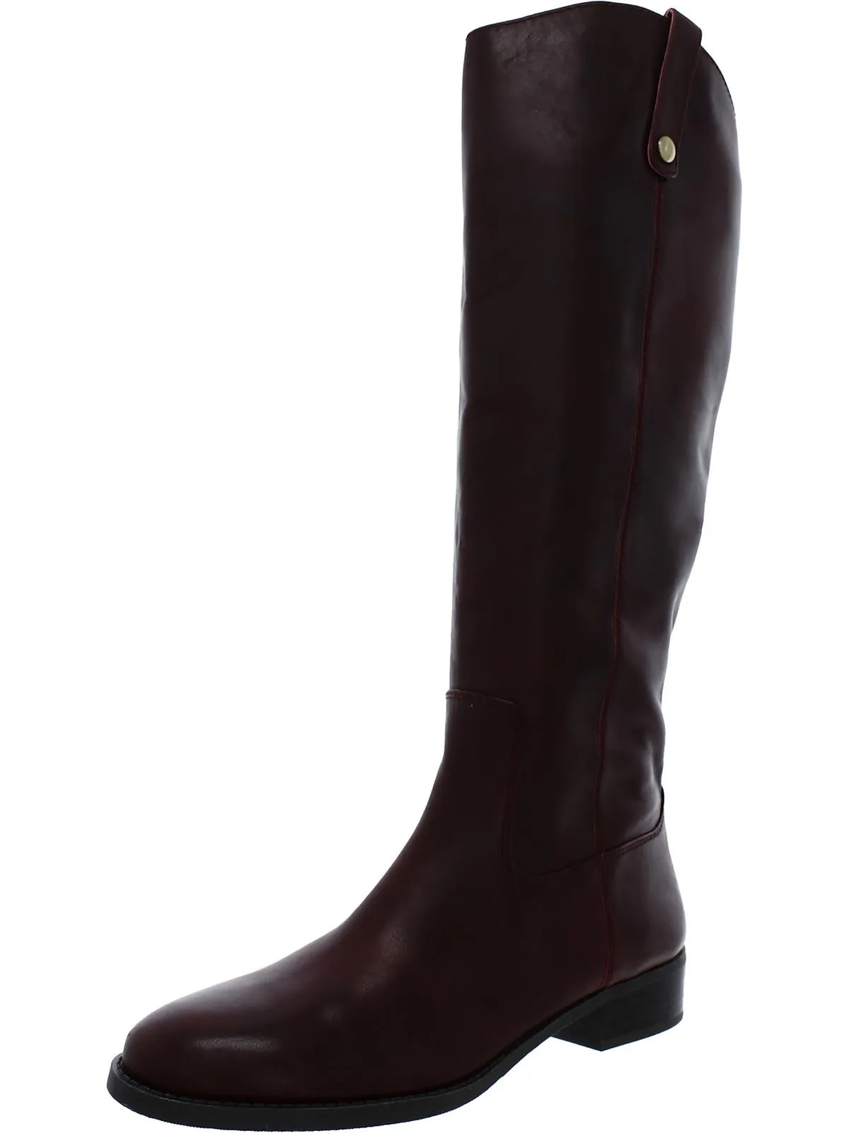 Fawne Womens Leather Knee-High Riding Boots ecco Shoes