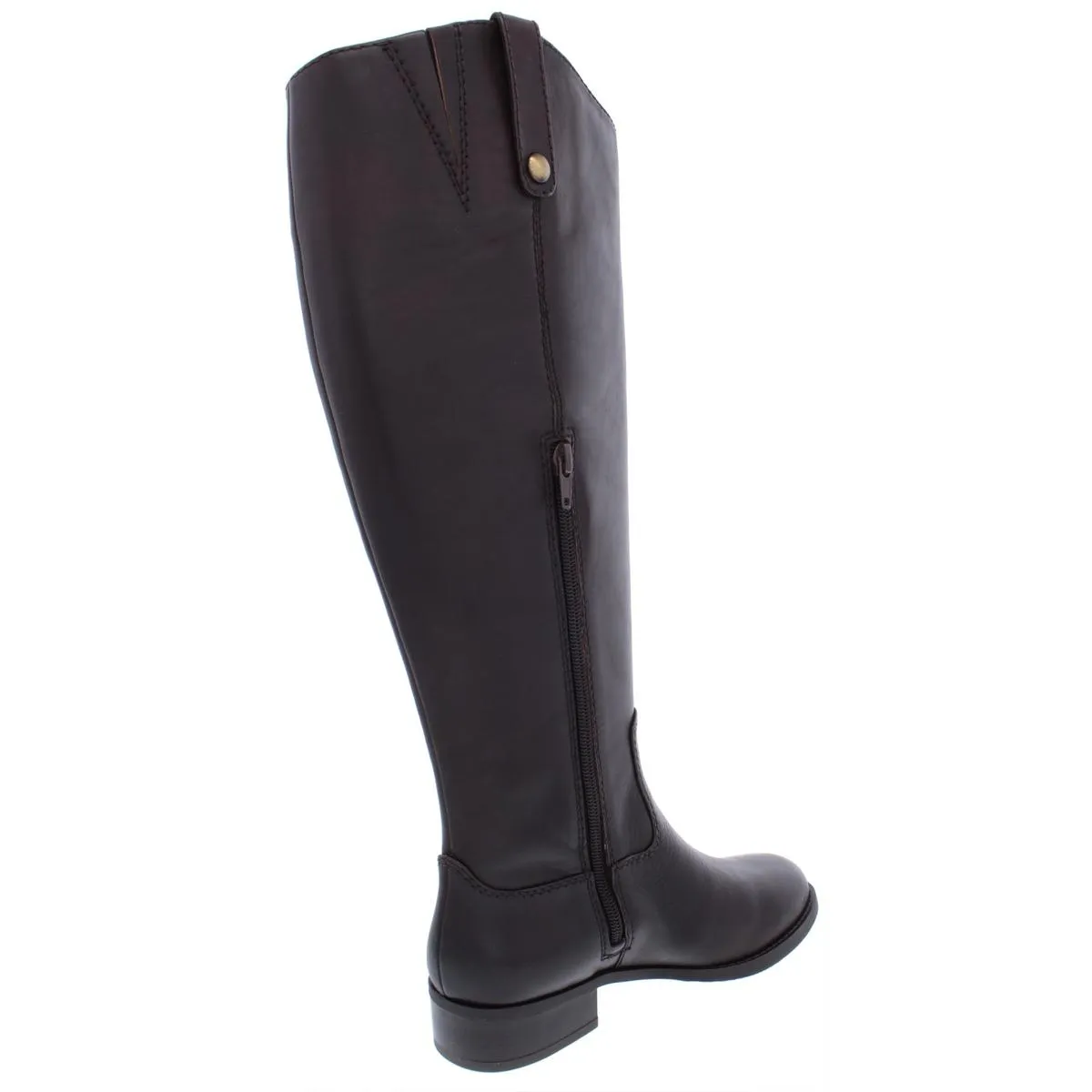 Fawne Womens Wide Calf Leather Riding Boots ecco Shoes