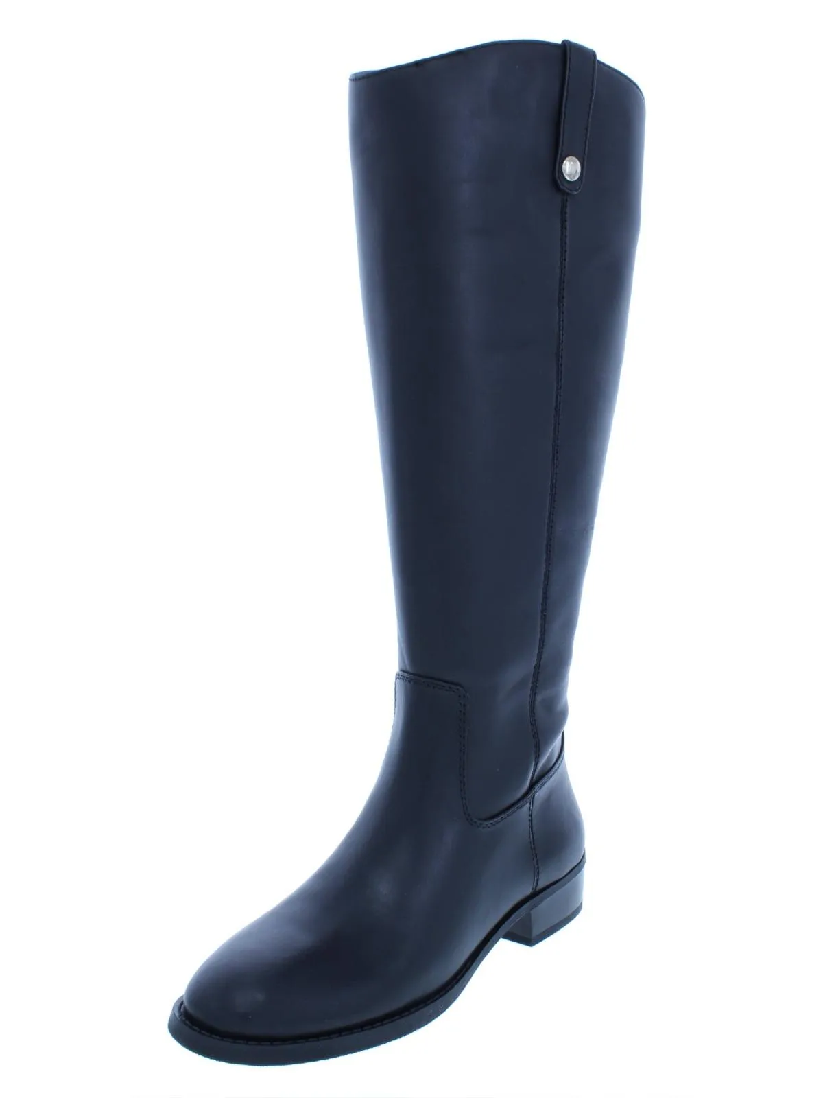 Fawne Womens Wide Calf Leather Riding Boots ecco Shoes