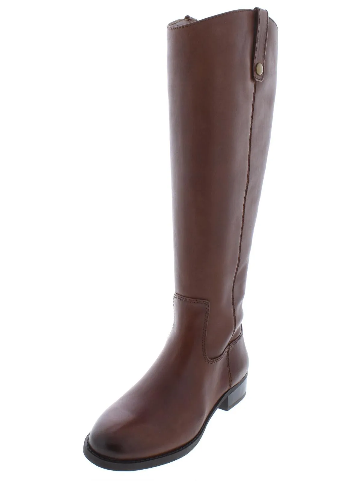 Fawne Womens Wide Calf Leather Riding Boots ecco Shoes