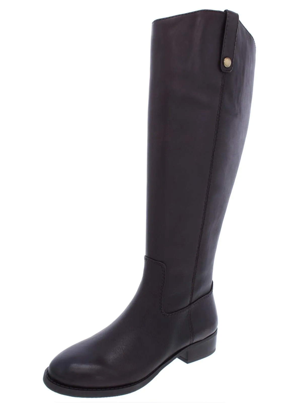 Fawne Womens Wide Calf Leather Riding Boots ecco Shoes