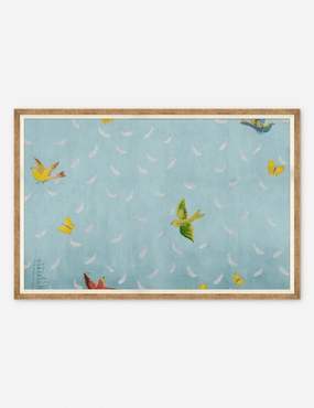 Feather Print by Paule Marrot wall art,canvas print,home wall decor