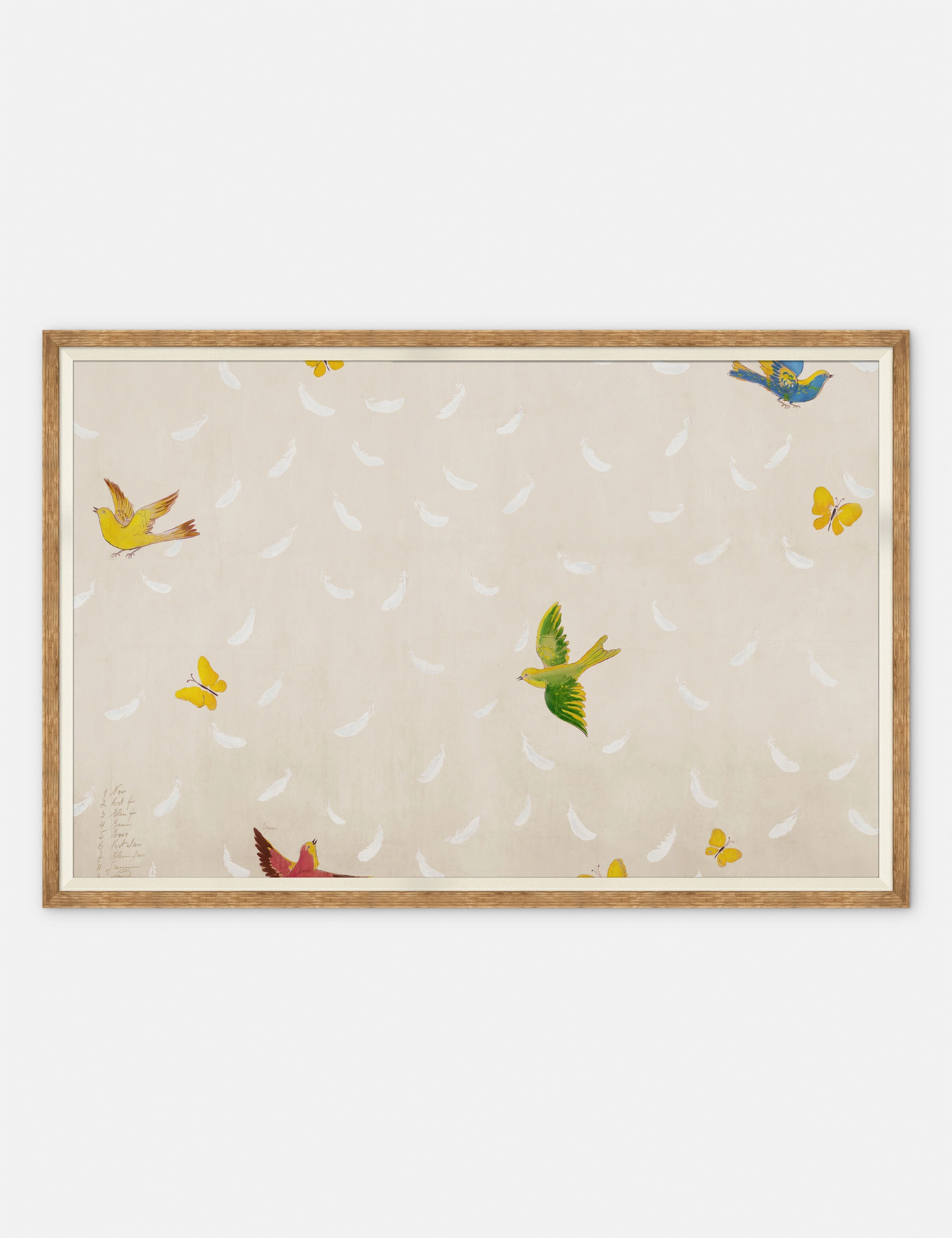 Feather Print by Paule Marrot