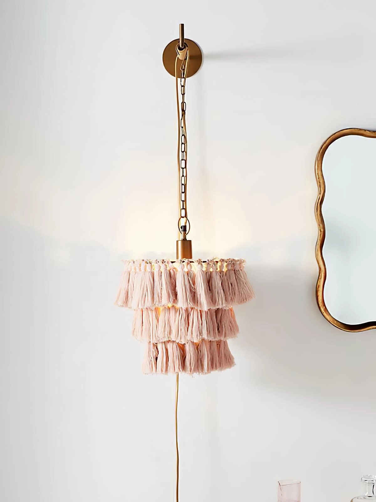 Fela Tassel Wall Lamp