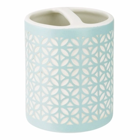 Felix Toothbrush Holder Aqua Blue toothbrush holder,bathroom cup,bathroom organizer