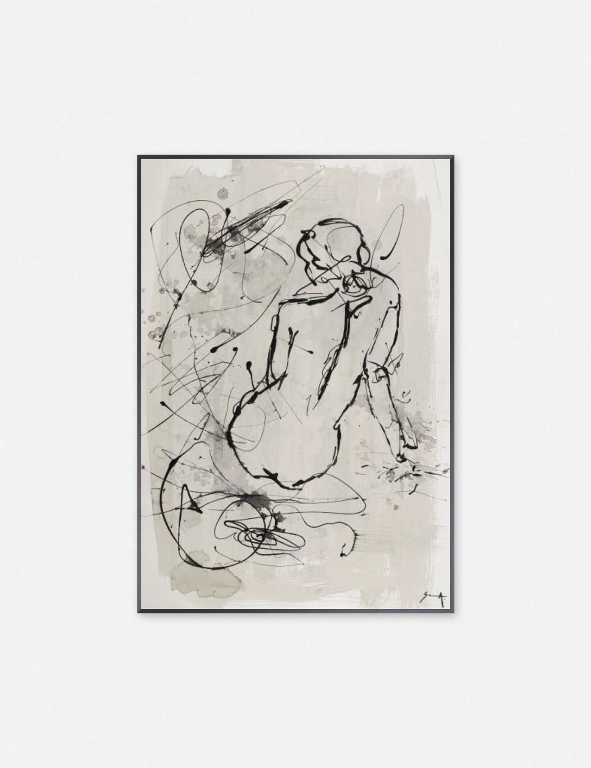 Figure of Ebba Wall Art wall art,canvas print,home wall decor