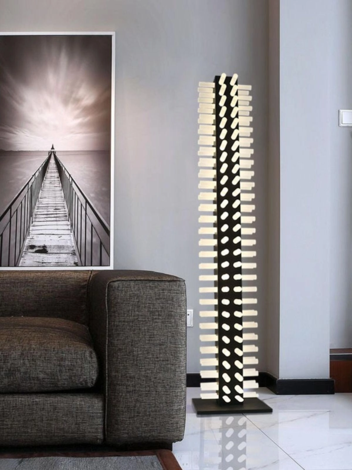 Filing Stand Floor Lamp