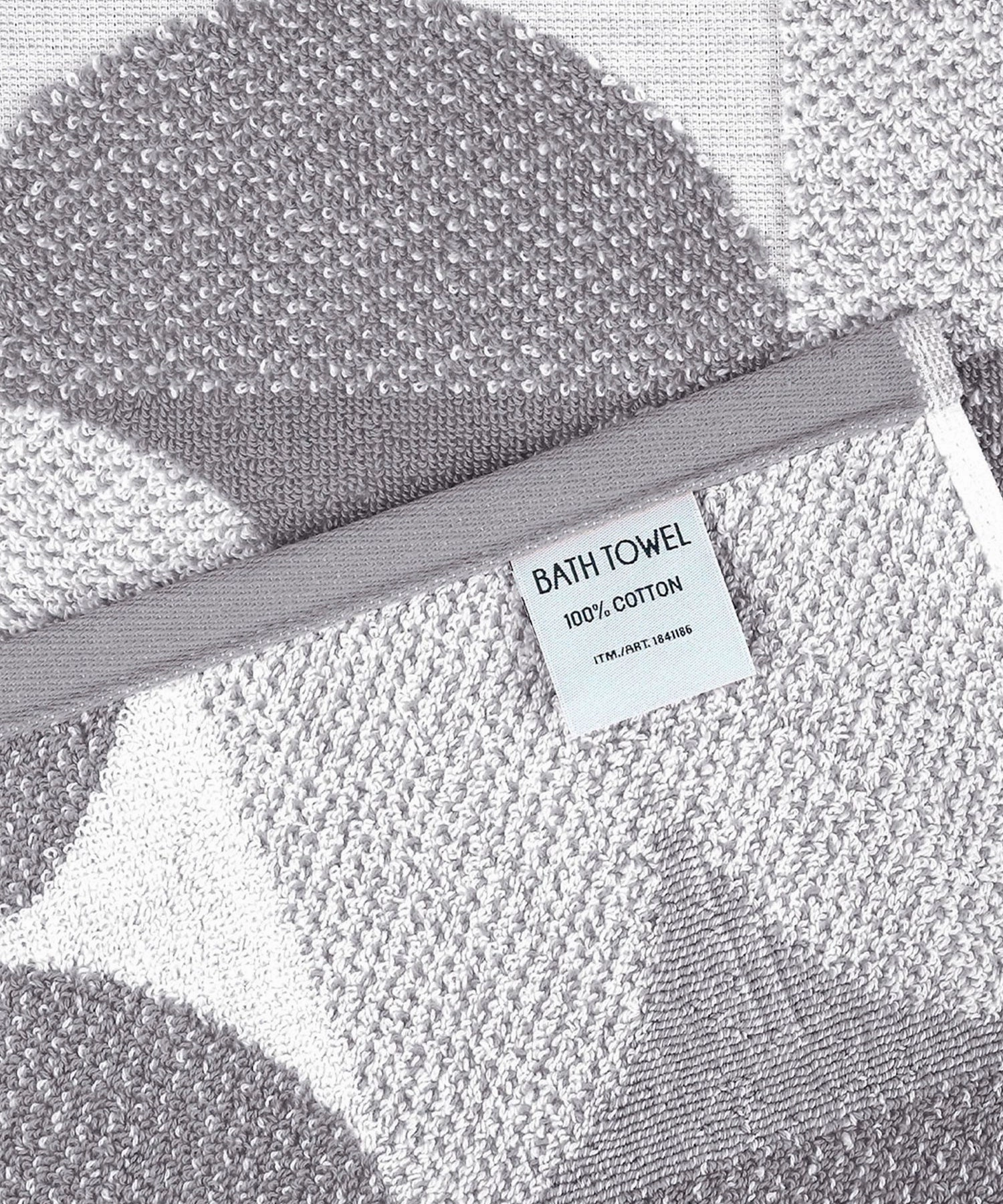 Finesse Fashion Bath Towel, 600 GSM, Cotton Rich, Sharkkin