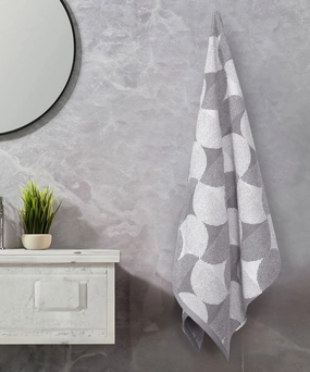 Finesse Fashion Bath Towel, 600 GSM, Cotton Rich, Sharkkin bath towels,soft towels,bathroom textiles